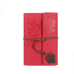 Vintage PU Leather Notebook for Travelers School Office