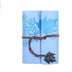 Vintage PU Leather Notebook for Travelers School Office