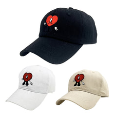 Bad Bunny Embroidery Baseball Cap Hip hop Singer Sun Protection Cap