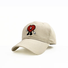 Bad Bunny Embroidery Baseball Cap Hip hop Singer Sun Protection Cap