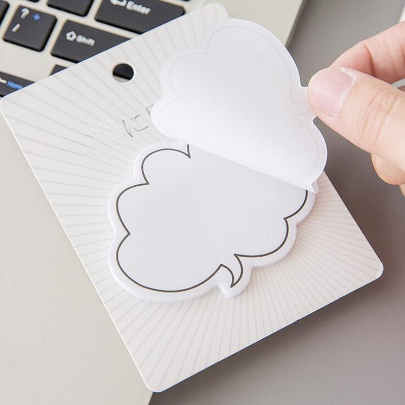 4pcs Creative Dialogue Frame Sticky Notes - Add Fresh Messages