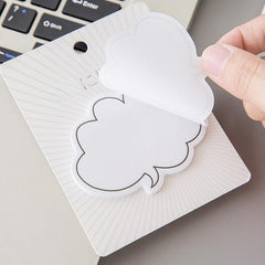4pcs Creative Dialogue Frame Sticky Notes - Add Fresh Messages
