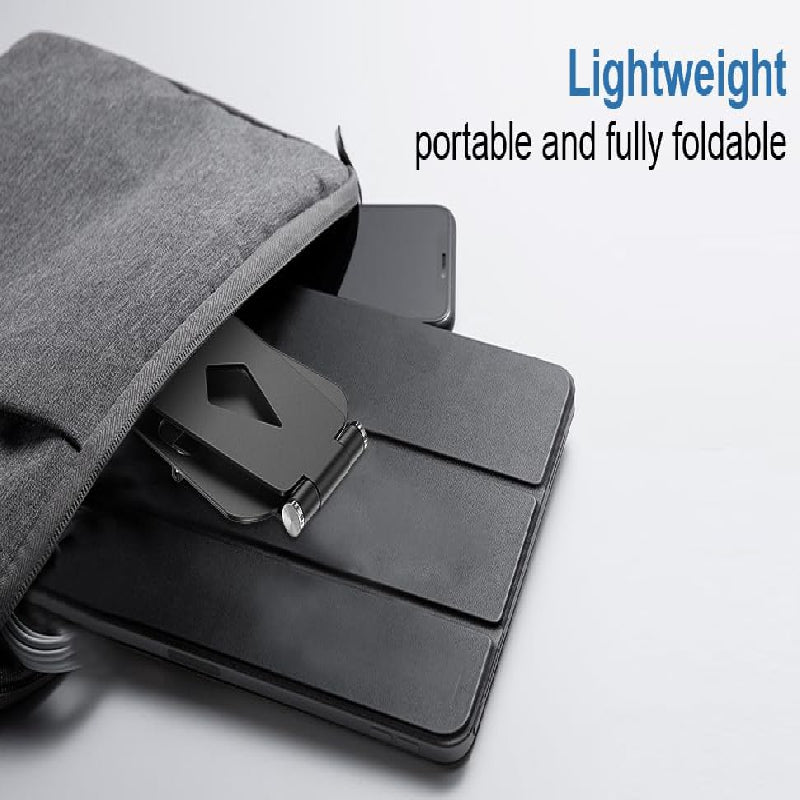 Angle Adjustable Cell Phone Stand Sturdy Aluminum Metal Holder