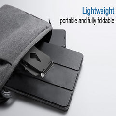Angle Adjustable Cell Phone Stand Sturdy Aluminum Metal Holder