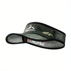 Topless Sunshade Hat Moisture Wicking Quick drying Print Hat