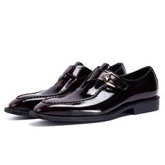 Men's Monk Strap Shoes British Style Dress Shoes