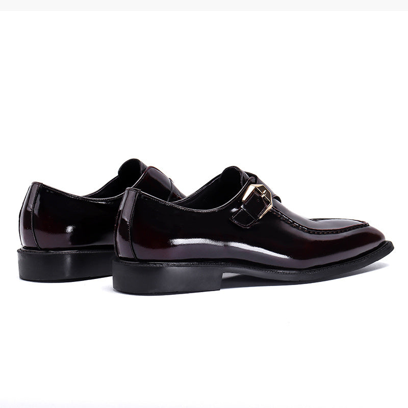Men's Monk Strap Shoes British Style Dress Shoes