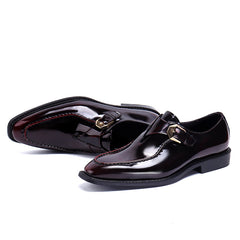 Men's Monk Strap Shoes British Style Dress Shoes