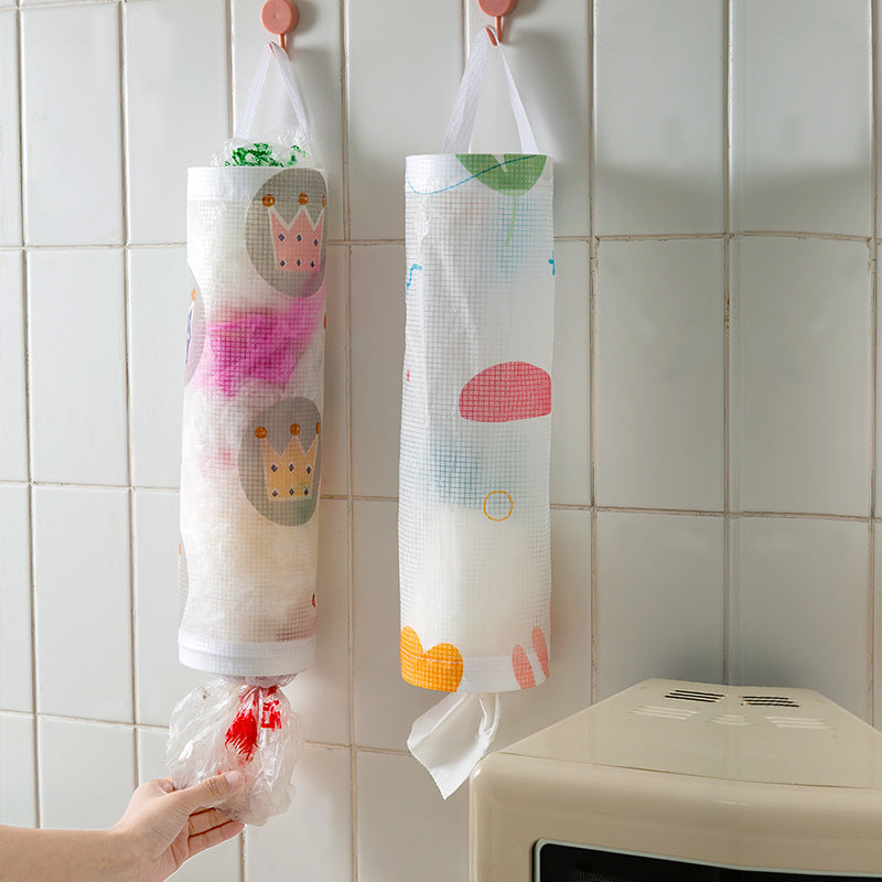 Mesh Barrel Bag Portable Organizer for Kitchen