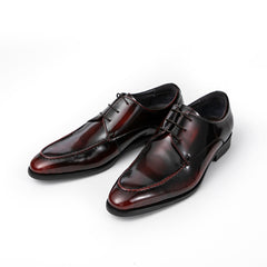 Men's Derby Shoes British Style Non Slip Dress Shoes