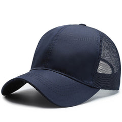Men's Quick Drying Baseball Cap Adjustable Snapback Mesh Back Hat