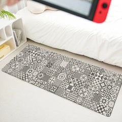 Boho Non Slip Kitchen Mat Set Waterproof Dirt Resistant