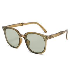 Square Frame Foldable Sunglasses UV400