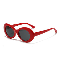 Y2K Oval Frame Sunglasses for Women Men UV400