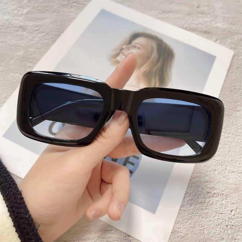 Y2K Square Frame Sunglasses For Women Men UV400