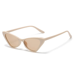 Men's Cat Eye Sunglasses Small Frame Retro Glasses With Box