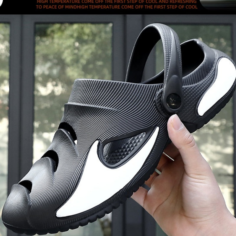 Men's Wear-resistant Comfy Clogs Non Slip Garden Shoes