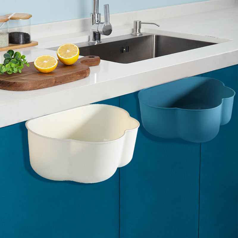 Hanging Trash Can for Cabinet Doors Easy to Empty and Clean