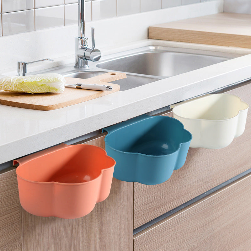 Hanging Trash Can for Cabinet Doors Easy to Empty and Clean