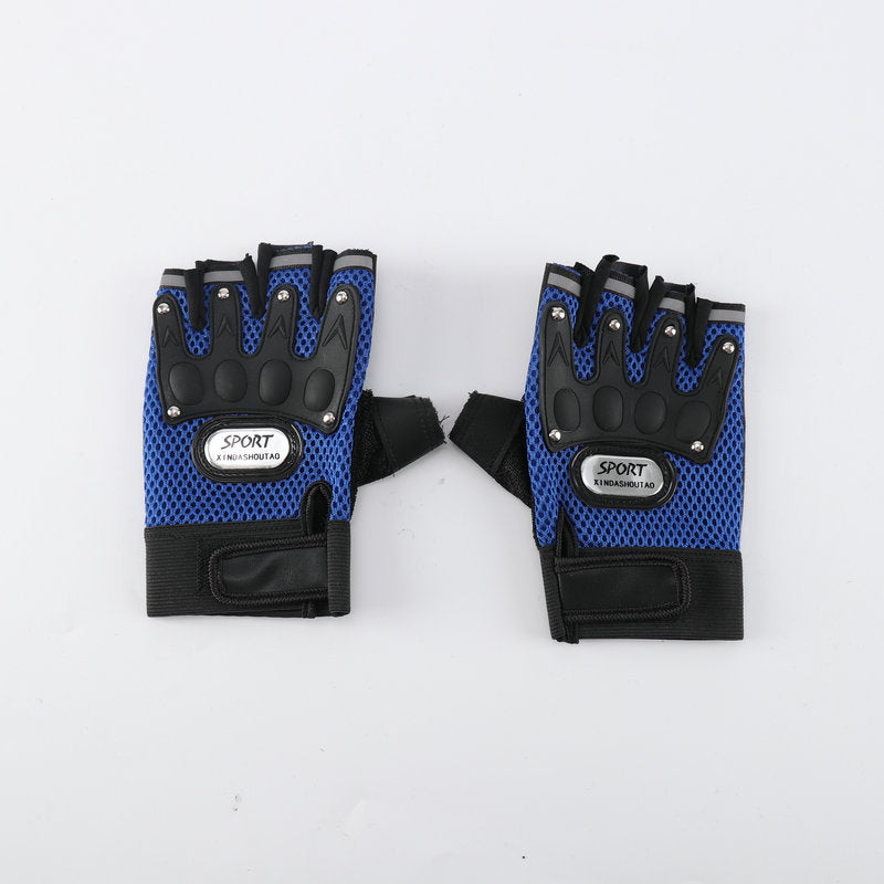 Breathable Tactical Fingerless Gloves for Cycling Fitness