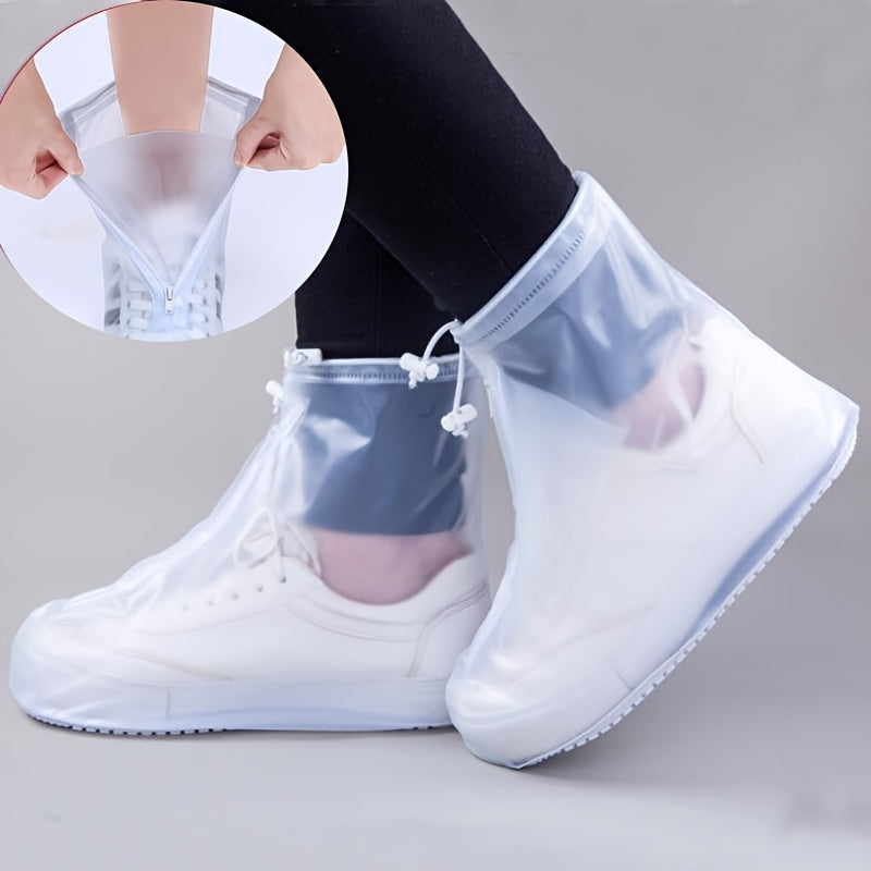 Waterproof Shoe Covers for Men and Women - Set of 2