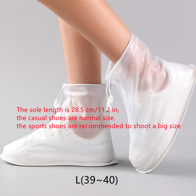 Waterproof Shoe Covers for Men and Women - Set of 2