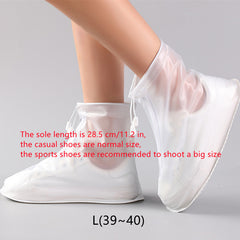Waterproof Shoe Covers for Men and Women - Set of 2
