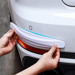 2pcs Bumper Protector Strip Corner Protection Strips with Scratch Guard