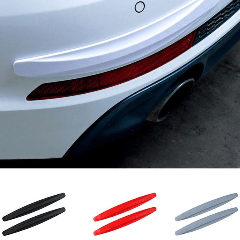2pcs Bumper Protector Strip Corner Protection Strips with Scratch Guard