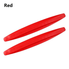2pcs Bumper Protector Strip Corner Protection Strips with Scratch Guard