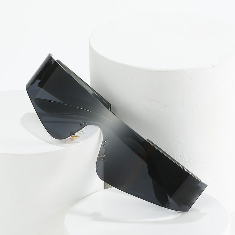 Rimless Sunglasses Cyberpunk Outdoor Glasses UV400