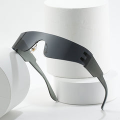 Rimless Sunglasses Cyberpunk Outdoor Glasses UV400