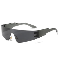 Rimless Sunglasses Cyberpunk Outdoor Glasses UV400