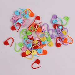 40pcs Small Pins Knitting Mark Buckle Sweater Tools