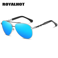RoyalHot Polarized Oval Frame Sunglasses Driving Sun Glasses