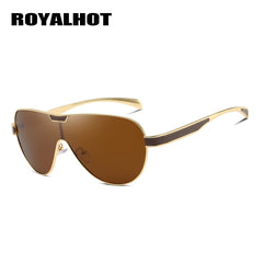 RoyalHot Polarized Rimless Sunglasses Driving Sun Glasses