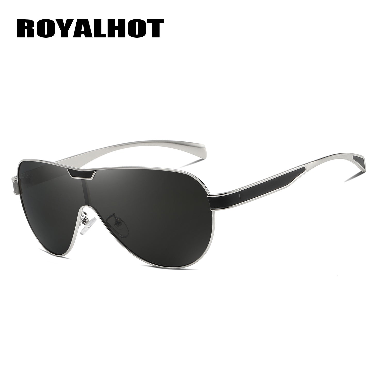 RoyalHot Polarized Rimless Sunglasses Driving Sun Glasses