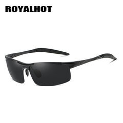 RoyalHot Polarized Rectangle Alloy Sunglasses P10038