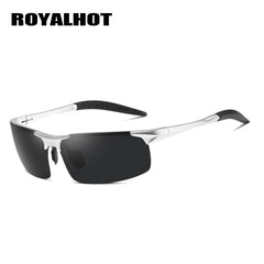 RoyalHot Polarized Rectangle Alloy Sunglasses P10038