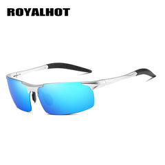 RoyalHot Polarized Rectangle Alloy Sunglasses P10038