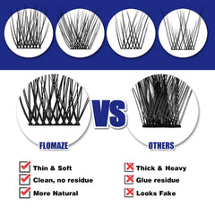 Curling Individual Lash Clusters 72 Pcs DIY Extensions 10-16mm Mix Length