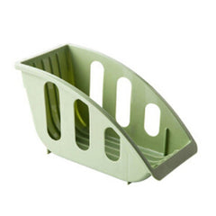 Kitchen Dish Shelf with Card Slot and Drain Holder