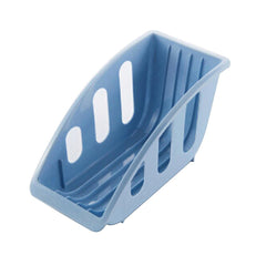 Kitchen Dish Shelf with Card Slot and Drain Holder