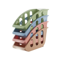 Kitchen Dish Shelf with Card Slot and Drain Holder