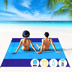 Large Beach Blanket Lightweight Waterproof Sandproof Picnic Mat
