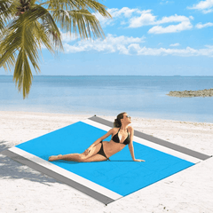 Large Beach Blanket Lightweight Waterproof Sandproof Picnic Mat