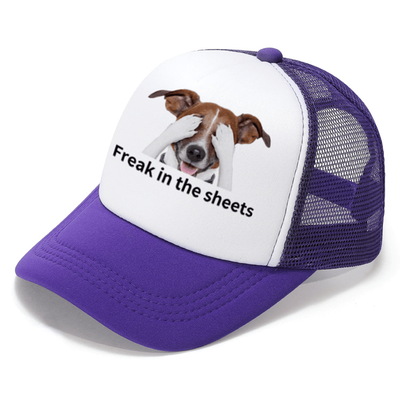 Breathable Trucker Hat Freak in the Sheets