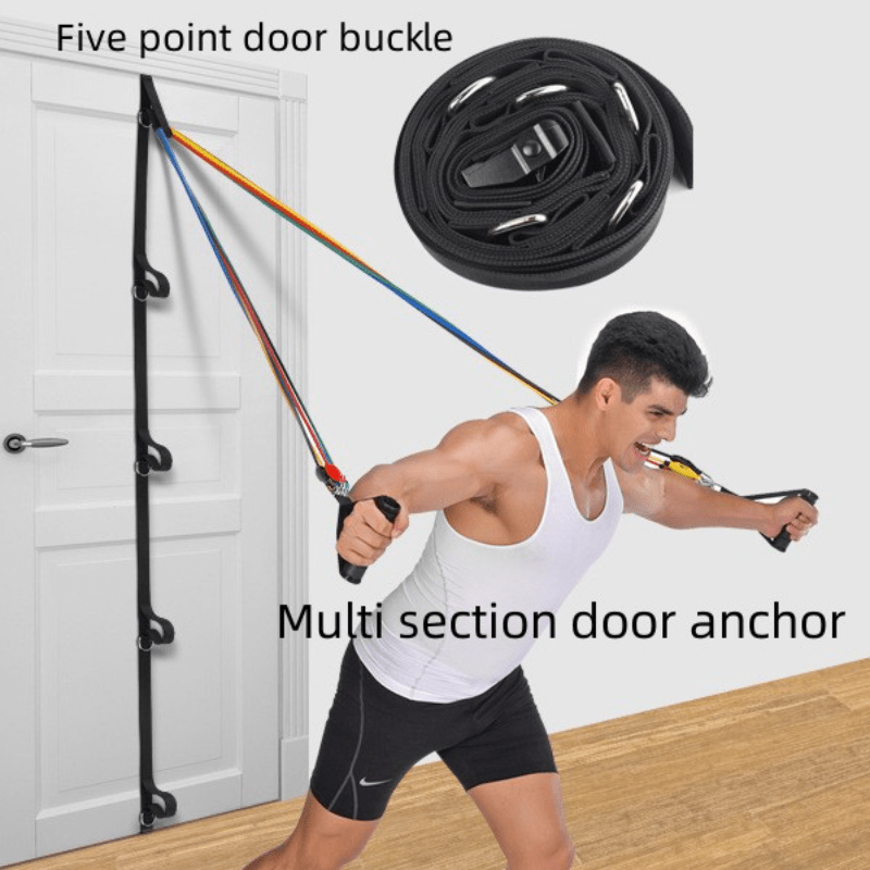 Door Buckle Point Door Anchor Pull Rope for Home Fitness