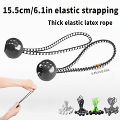 Ball Bungee Cords for Secure Tie Downs - Ideal for Canopies Tarps Camping Gear