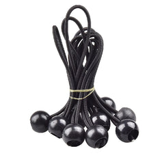 Ball Bungee Cords for Secure Tie Downs - Ideal for Canopies Tarps Camping Gear